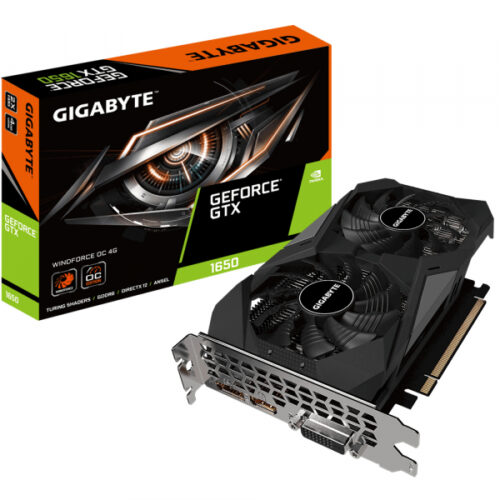 Gigabyte GeForce GTX 1650 D6 WINDFORCE OC 4G GV-N1656WF2OC-4GD 2.0