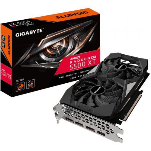 Gigabyte Radeon RX 5500 XT OC 8G OC Edition GV-R55XTOC-8GD 2.0