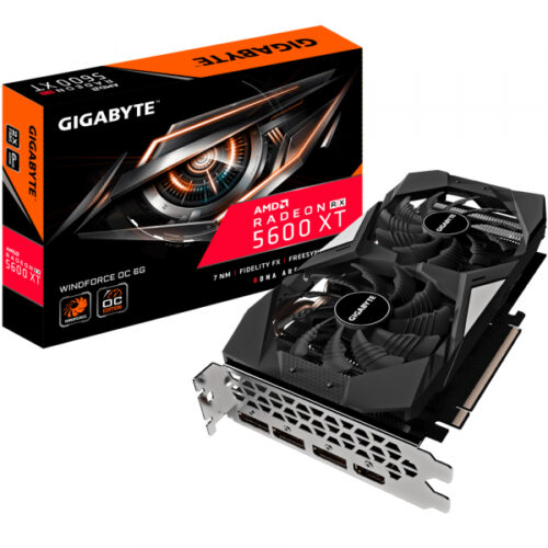 Gigabyte Radeon RX 5600 XT WINDFORCE OC 6G OC Edition GV-R56XTWF2OC-6GD 2.0