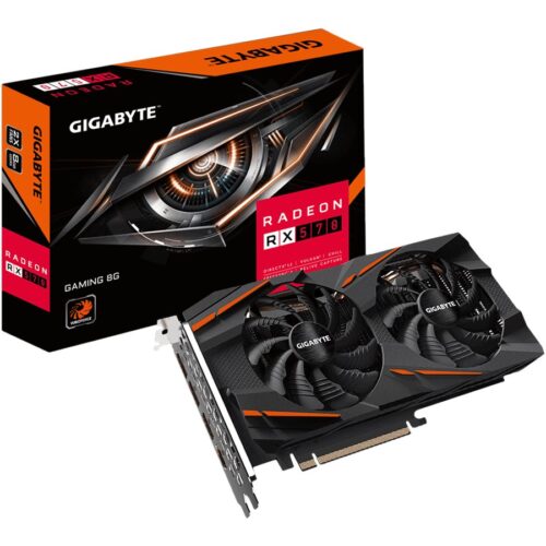 Gigabyte Radeon RX 570 Gaming 8G Grafikkarten GV-RX570GAMING-8GD 2.0