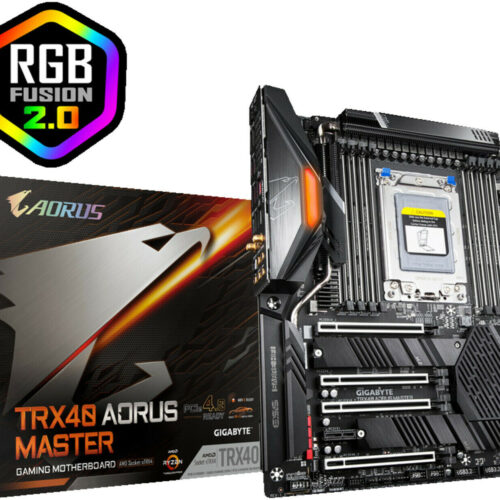 Gigabyte TRX40 AORUS MASTER (TRX4) (D) | Gigabyte - TRX40 AORUS MASTER REV1.0
