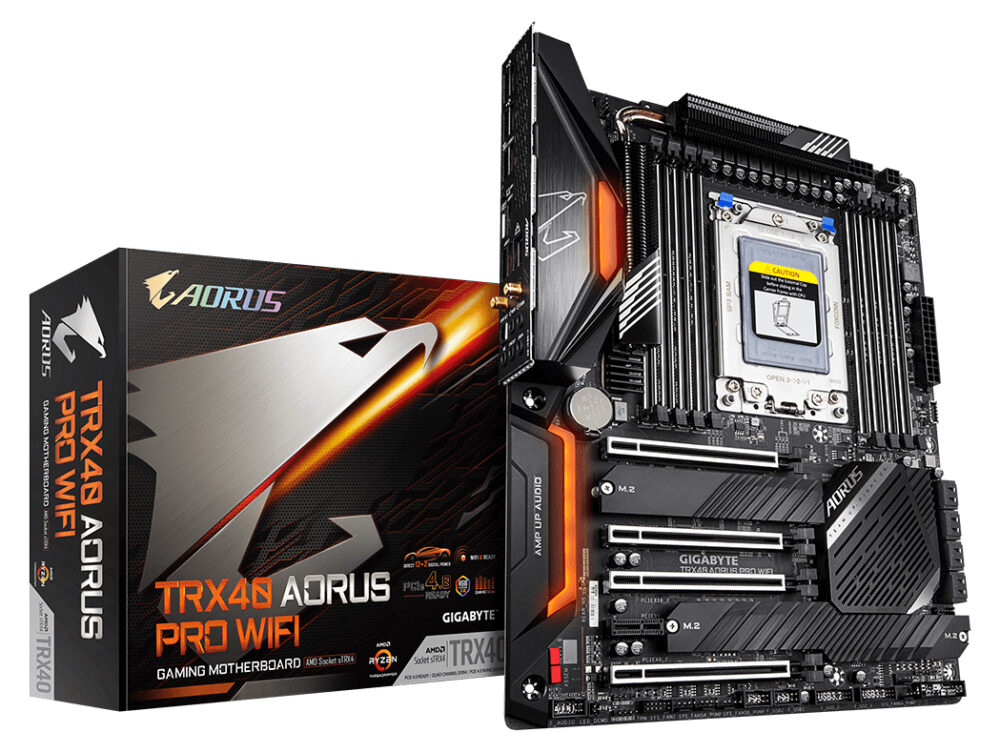Gigabyte TRX40 AORUS PRO WIFI (TRX4) (D) | Gigabyte - TX40 AORUS PRO WIFI