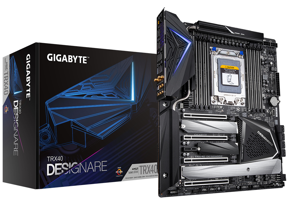 Gigabyte TRX40 DESIGNARE (TRX4) (D) | Gigabyte - TRX40 DESIGNARE REV1.0
