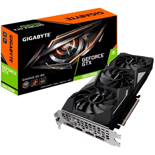 Gigabyte VGA GeForce® GTX 1660 Super 6GB Gaming OC GV-N166SGAMING OC-6GD