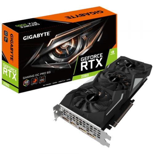 Gigabyte VGA GeForce® RTX 2060 6GB Gaming OC Pro  GV-N2060GAMINGOC PRO-6GD