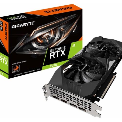Gigabyte VGA GeForce® RTX 2070 8GB Windforce 1.0 |GV-N2070WF2-8GD 1.0