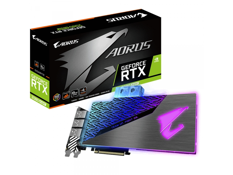 Gigabyte VGA GeForce® RTX 2080 SUPER 8GB WATERFORCE GV-N208SAORUS WB-8GC