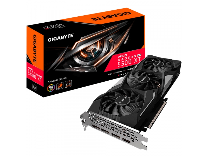 Gigabyte VGA Radeon RX 5500 XT 4GB GAMING OC GV-R55XTGAMING OC-4GD