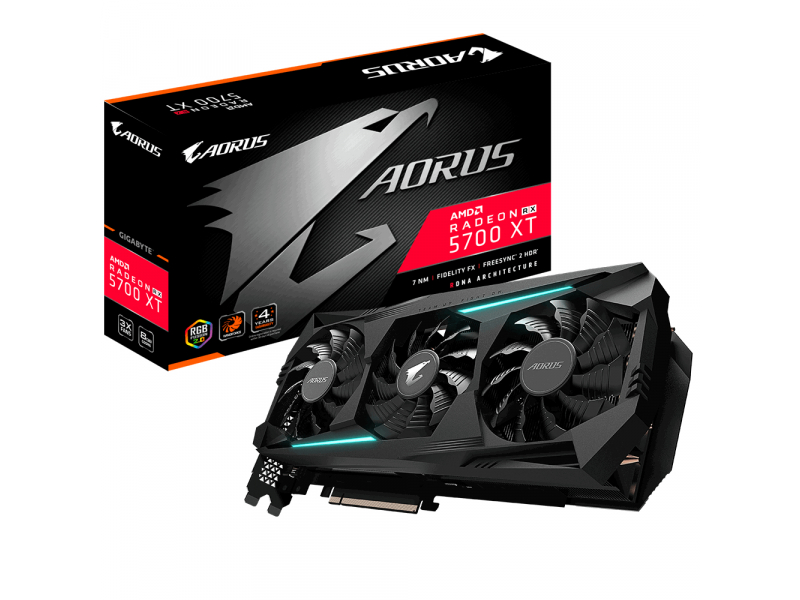 Gigabyte VGA Radeon RX 5700 XT 8GB AORUS |GV-R57XTAORUS-8GD