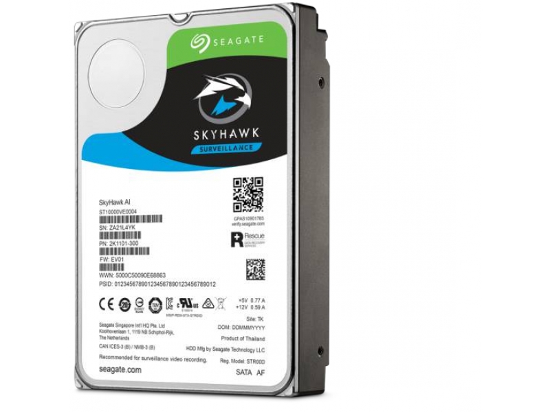 HDD Seagate SkyHawk AI 12TB Sata III 256MB ST12000VE0008