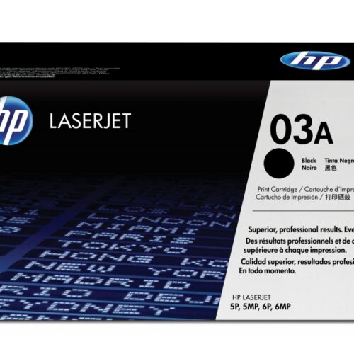 HP 03A - 4000 pages - Black - 1 pc(s) C3903A