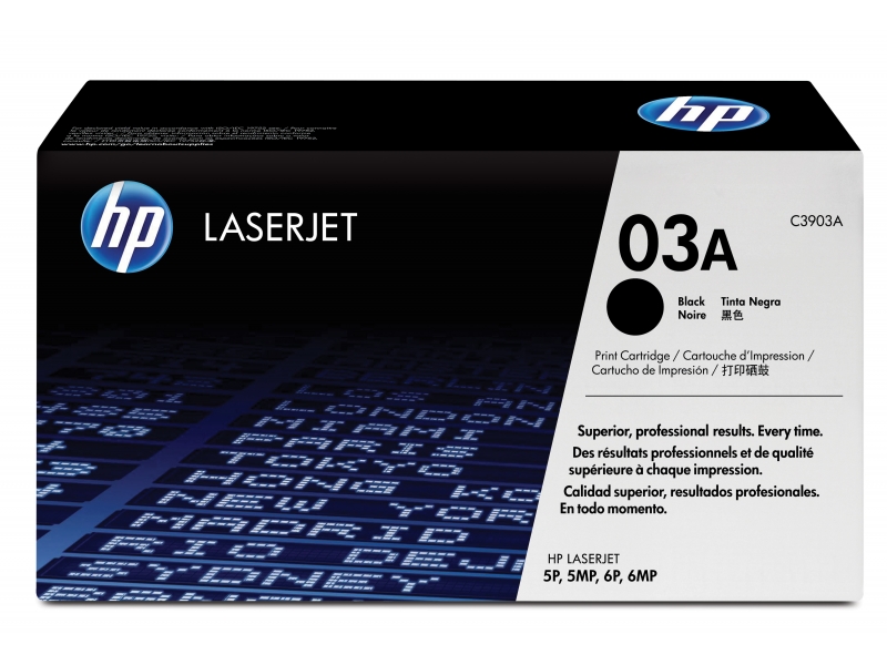 HP 03A - 4000 pages - Black - 1 pc(s) C3903A