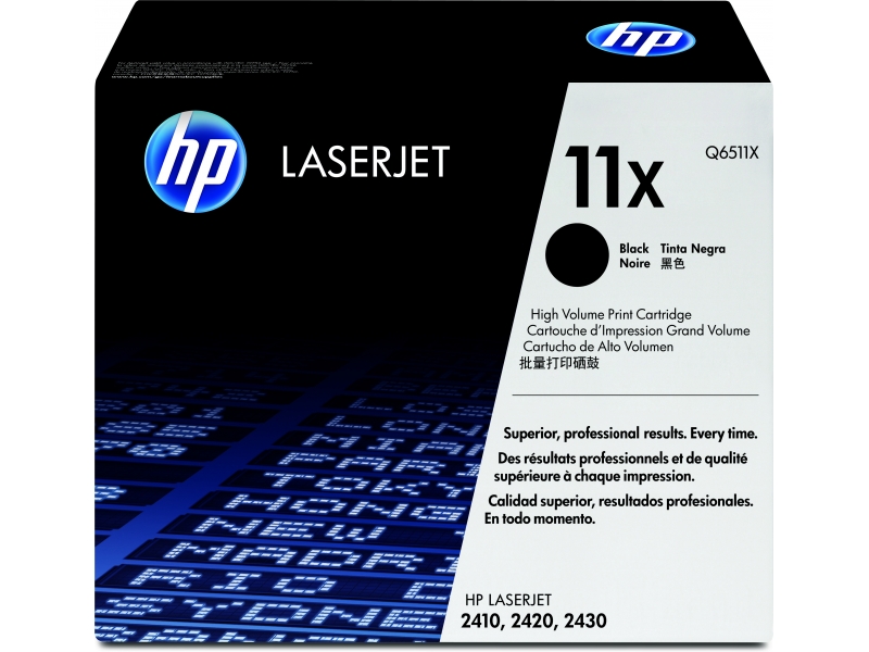 HP 11X-12000 pages-Black-1 pc(s) Q6511X