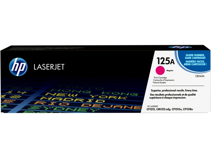 HP 125A-1400 pages-Magenta-1 pc(s) CB543A