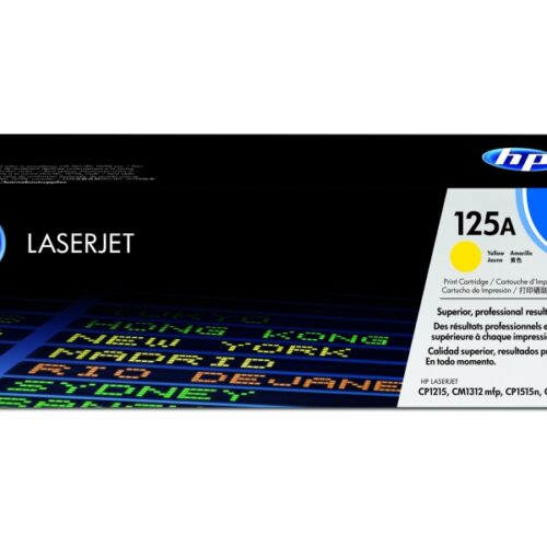HP 125A-1400 pages-Yellow-1 pc(s) CB542A