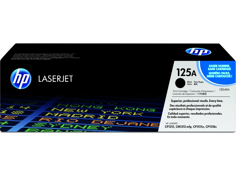 HP 125A-2200 pages-Black-1 pc(s) CB540A