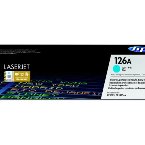 HP 126A - 1000 pages - Cyan - 1 pc(s) CE311A