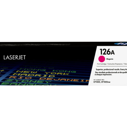 HP 126A - 1000 pages - Magenta - 1 pc(s) CE313A