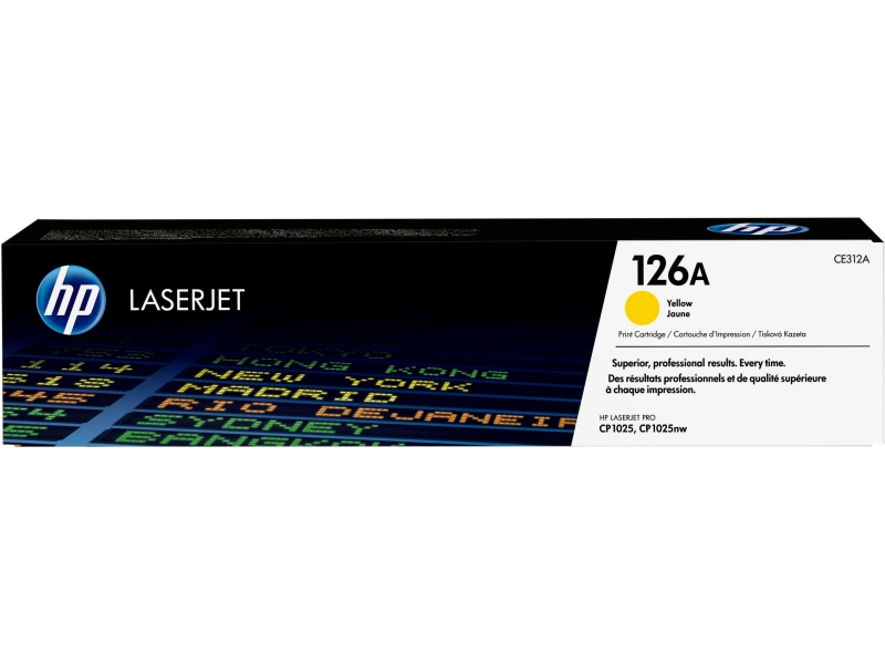 HP 126A - 1000 pages - Yellow - 1 pc(s) CE312A