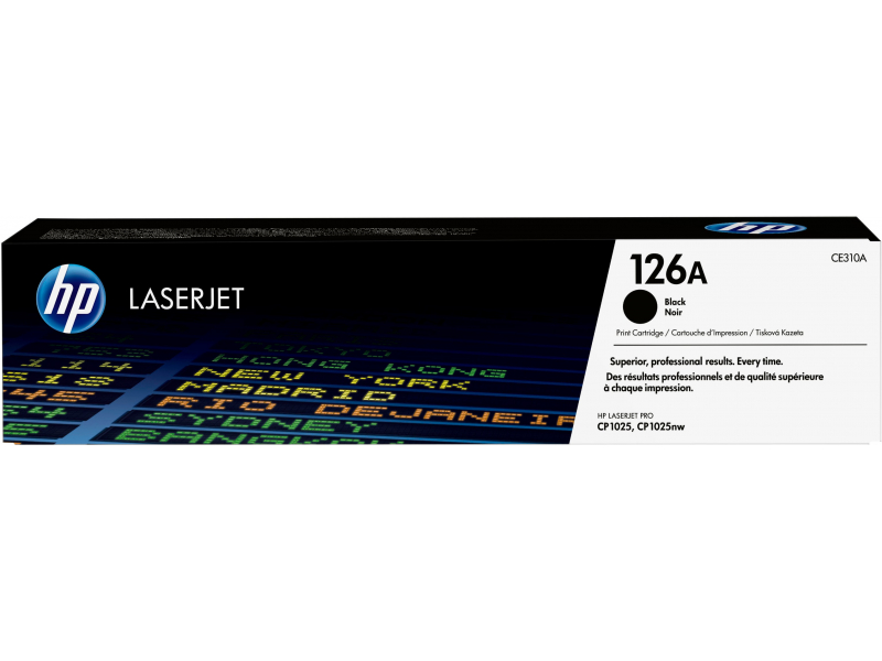 HP 126A - 1200 pages - Black - 1 pc(s) CE310A
