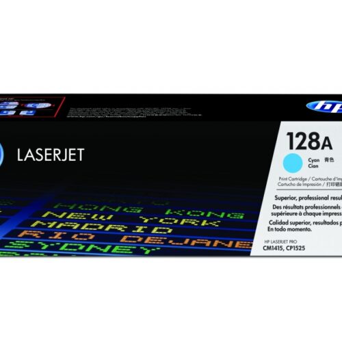 HP 128A - 1300 pages - Cyan - 1 pc(s) CE321A