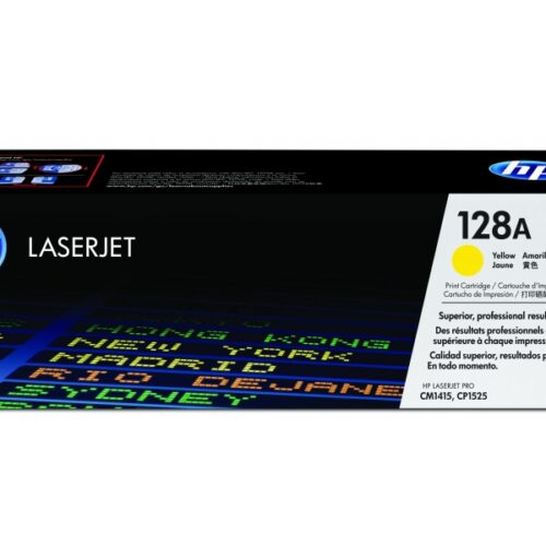 HP 128A - 1300 pages - Yellow - 1 pc(s) CE322A
