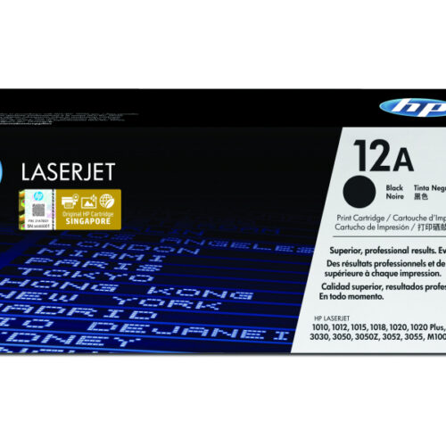 HP 12A - 2000 pages - Black - 1 pc(s) Q2612A
