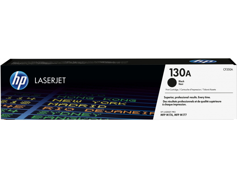 HP 130A - 1300 pages - Black - 1 pc(s) CF350A