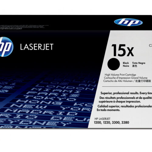 HP 15X - 3500 pages - Black - 1 pc(s) C7115X