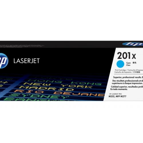 HP 201X - 2300 pages - Cyan - 1 pc(s) CF401X