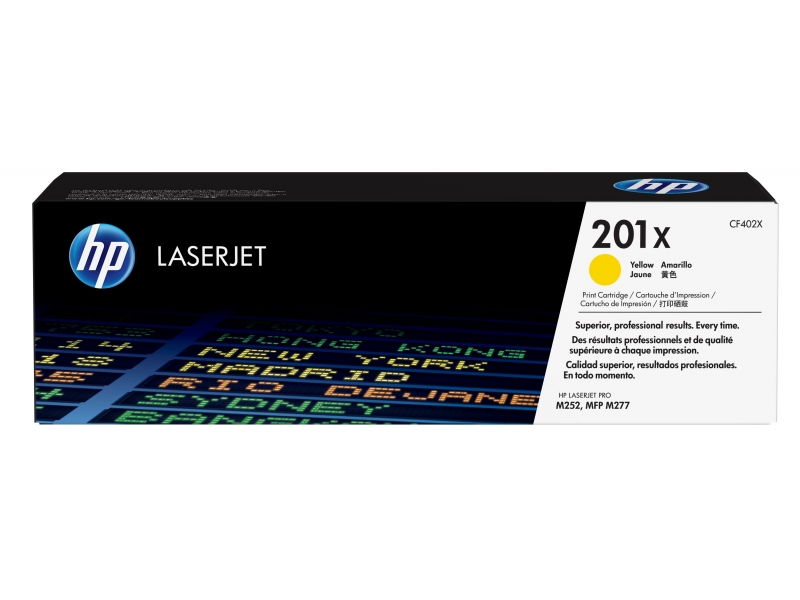 HP 201X - 2300 pages - Yellow - 1 pc(s) CF402X
