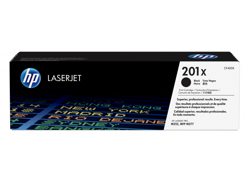 HP 201X - 2800 pages - Black - 1 pc(s) CF400X
