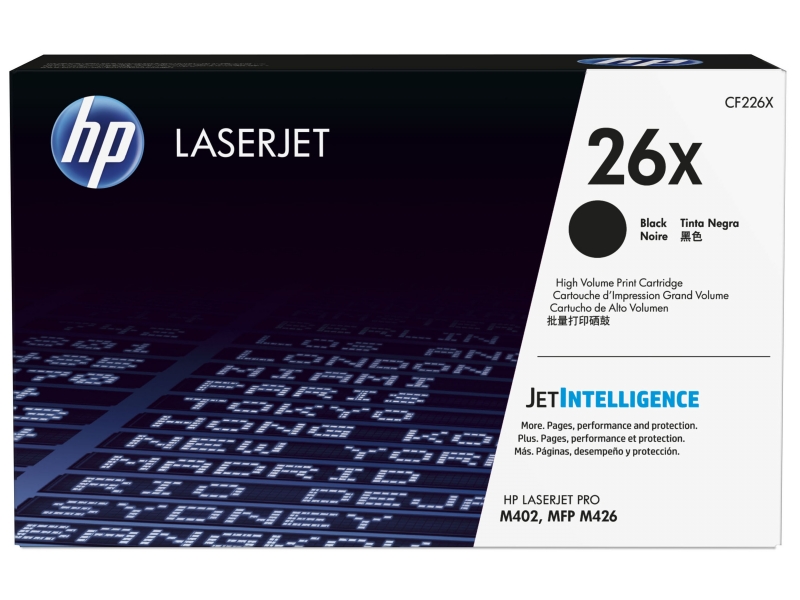 HP 26X - 9000 pages - Black - 1 pc(s) CF226X