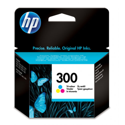 HP 300 - Ink Cartridge Original - cyan, magenta, Yellow - 4 ml CC643EE