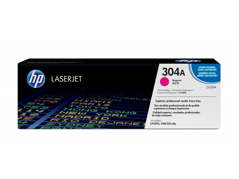 HP 304A 2800 pages Magenta 1 pc(s) CC533A