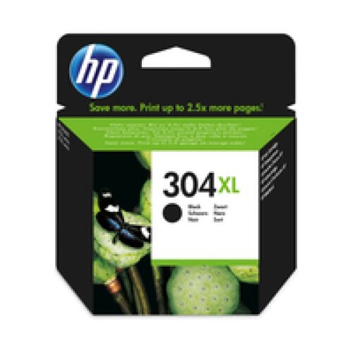 HP 304XL Tintenpatrone Schwarz N9K08AE#UUS