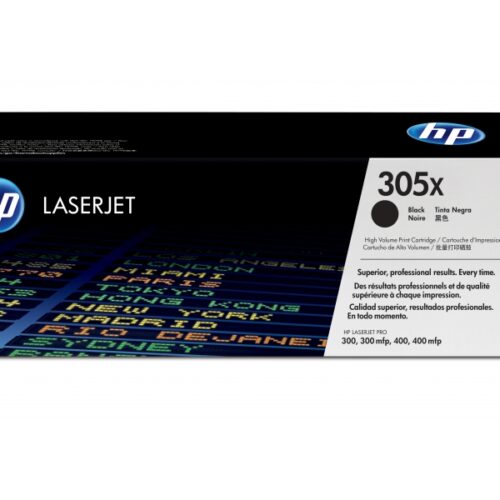 HP 305X - 4000 pages - Black - 1 pc(s) CE410X