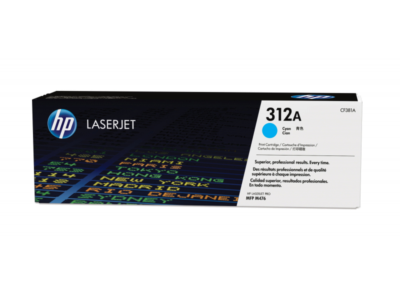 HP 312A - 2700 pages - Cyan - 1 pc(s) CF381A