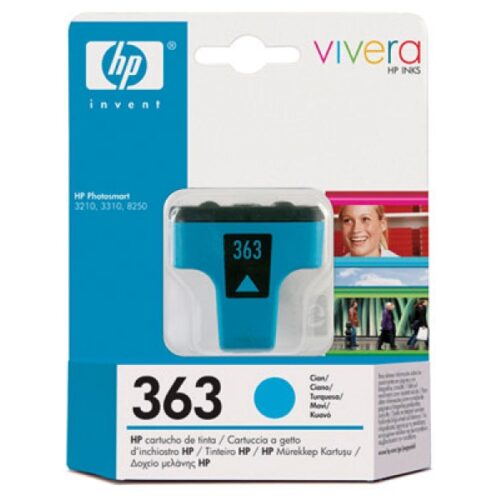 HP 363 Tintenpatrone original cyan C8771EE#UUS