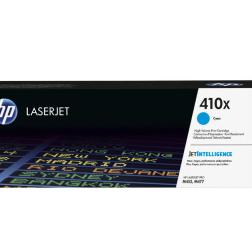 HP 410X - 5000 pages - Cyan - 1 pc(s) CF411X