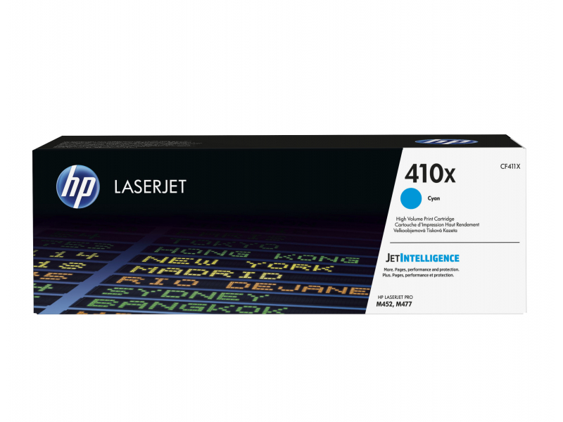 HP 410X - 5000 pages - Cyan - 1 pc(s) CF411X