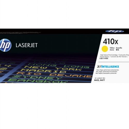 HP 410X - 5000 pages - Yellow - 1 pc(s) CF412X