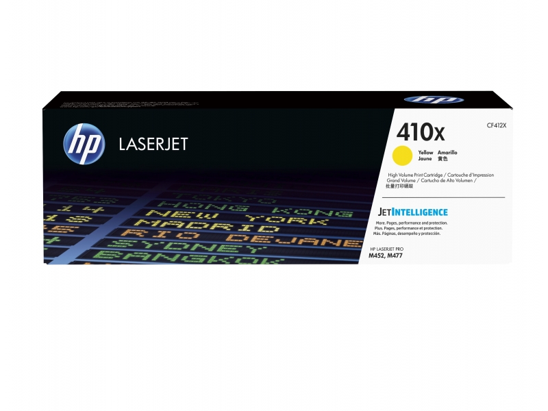 HP 410X - 5000 pages - Yellow - 1 pc(s) CF412X