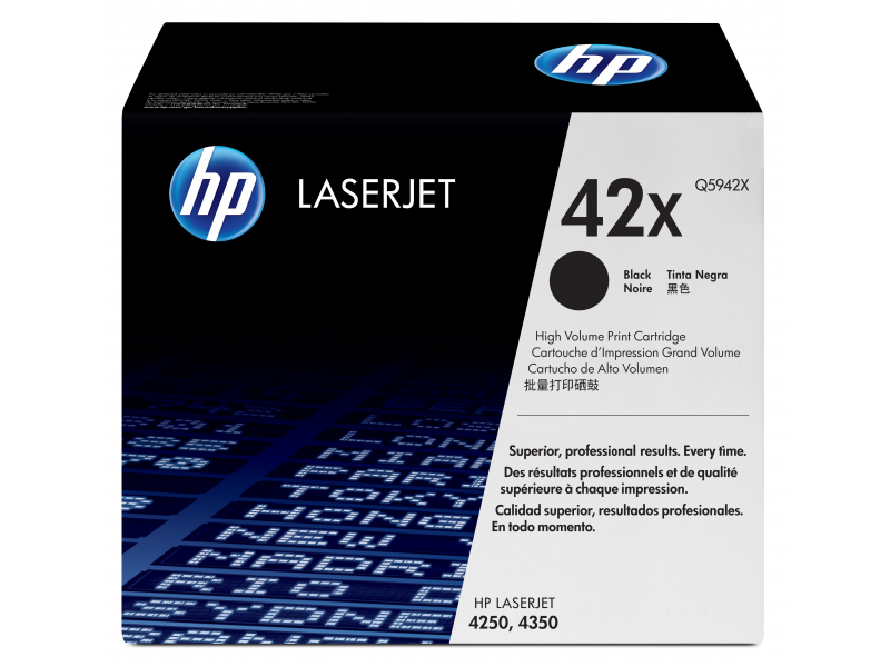 HP 42X - 20000 pages - Black - 1 pc(s) Q5942X