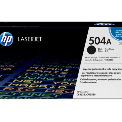 HP 504A-5000 pages-Black-1 pc(s) CE250A