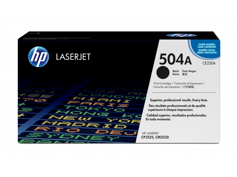 HP 504A-5000 pages-Black-1 pc(s) CE250A