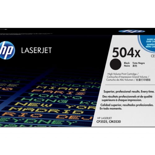 HP 504X 10500 pages Black 1 pc(s) CE250X