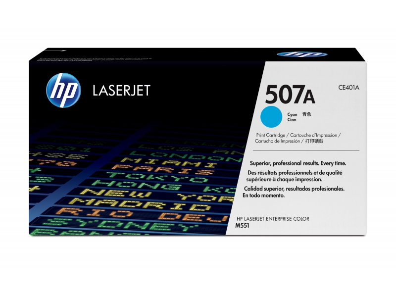 HP 507A - 6000 pages - Cyan - 1 pc(s) CE401A