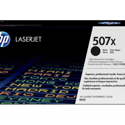 HP 507X - 11000 pages - Black - 1 pc(s) CE400X