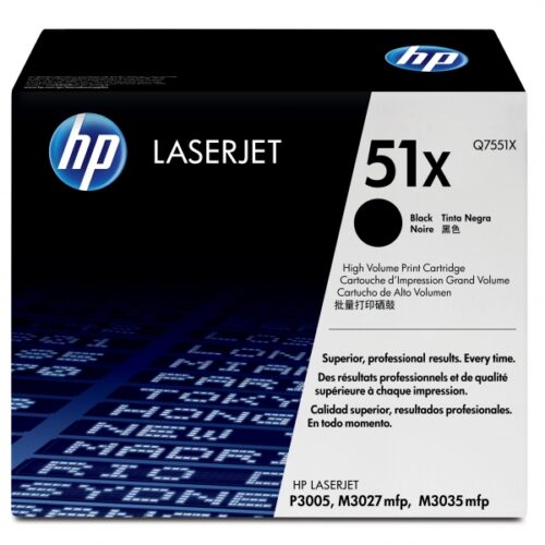 HP 51X-13000 pages-Black-1 pc(s) Q7551X